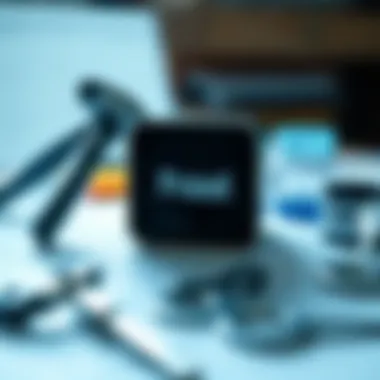 An artistic depiction of tools for fraud prevention