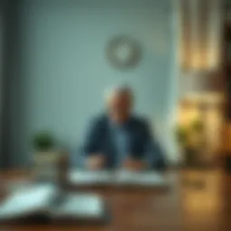 Visual representation of financial planning for early retirement