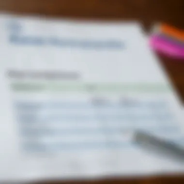 Comparison chart between Kaiser Permanente and other plans