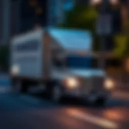 GEICO moving truck in action