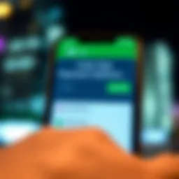 Cash App mobile interface displaying payment options