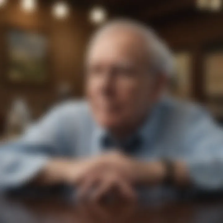 A contemplative moment with Buffett's insights on personal finance