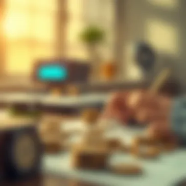 Visual exploration of investment strategies