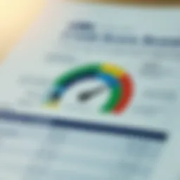 Detailed breakdown of credit scoring components