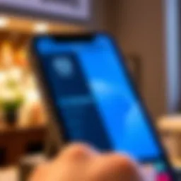 User-friendly interface of Square Point of Sale app