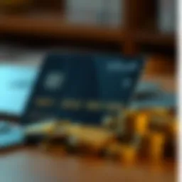 Visual representation of credit card rewards