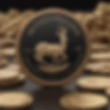 Distinctive Design of the Krugerrand South African Krugerrand showcasing its distinctive design