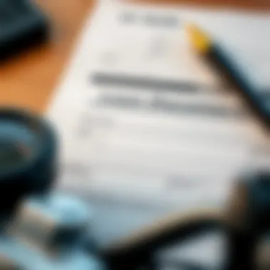 Understanding Loan Documentation Close-up of motorcycle loan paperwork