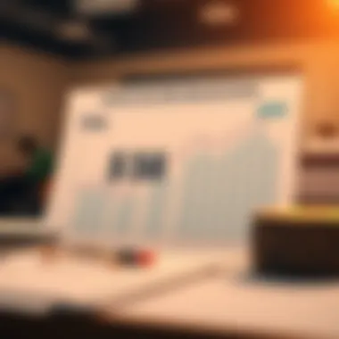 Illustration depicting the breakdown of gross income