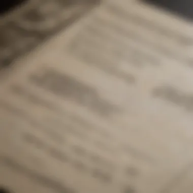 Detailed view of a USAA money order Close-up of a USAA money order