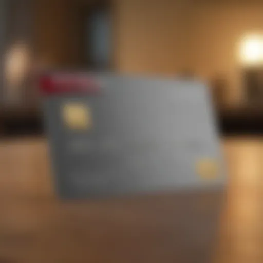 A visual representation of the Wells Fargo Second Chance Credit Card highlighting its design